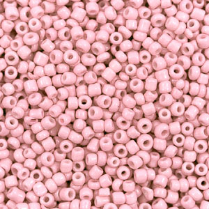 Glass seed beads 2mm posy pink, 10 grams